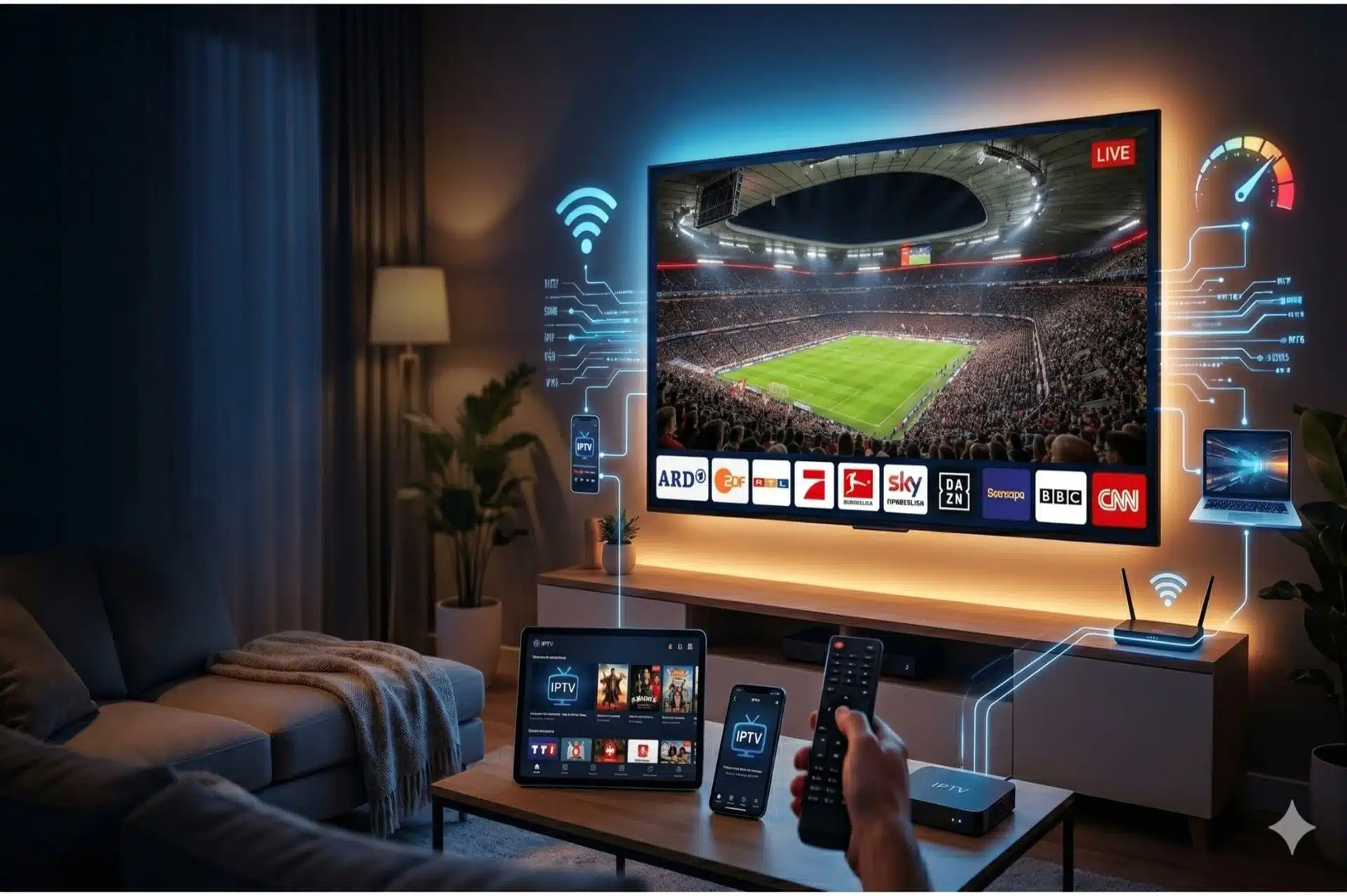 IPTV kaufen Deutschland – Exklusives 4K IPTV Erlebnis ohne Buffering