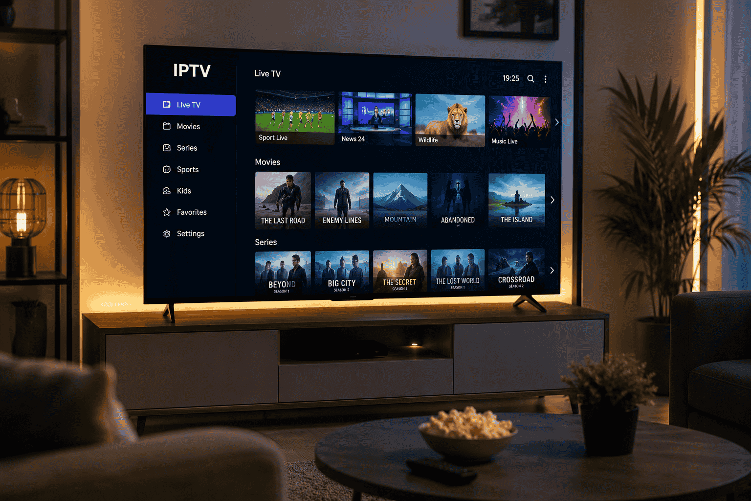 IPTV Abo für Smart TV